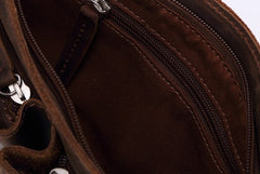 LEATHER MENS FANNY PACK MENS WAIST BAG HIP PACK BELT BAG FOR MEN