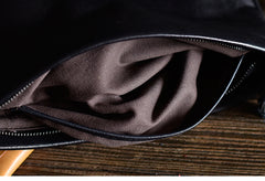 LEATHER MENS Wristlet Wallet Zipper Clutch FOR MEN