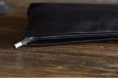 LEATHER MENS Wristlet Wallet Zipper Clutch FOR MEN