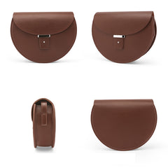 LEATHER Saddle WOMEN SHOULDER BAG Puse Crossbody Bag FOR WOMEN