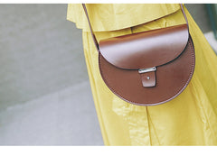LEATHER Saddle WOMEN SHOULDER BAG Puse Crossbody Bag FOR WOMEN