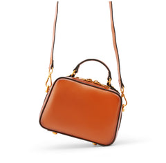 LEATHER Stylish WOMEN Box Handbag Purse SHOULDER BAG Purse FOR WOMEN