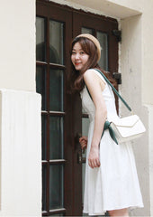 LEATHER WOMEN Bowknot Small SHOULDER BAG FOR WOMEN