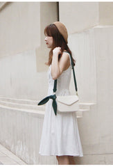 LEATHER WOMEN Bowknot Small SHOULDER BAG FOR WOMEN