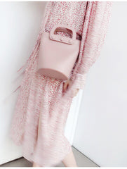LEATHER WOMEN Bucket Purse Handbag SHOULDER BAG FOR WOMEN