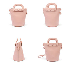 LEATHER WOMEN Bucket Purse Handbag SHOULDER BAG FOR WOMEN