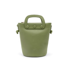 LEATHER WOMEN Bucket Purse Handbag SHOULDER BAG FOR WOMEN