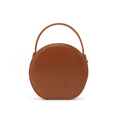 LEATHER WOMEN Circle Handbag Purse SHOULDER BAG Purse FOR WOMEN