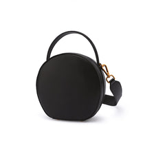 LEATHER WOMEN Circle Handbag Purse SHOULDER BAG Purse FOR WOMEN