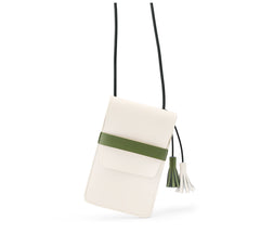 LEATHER WOMEN Small Phone SHOULDER BAG FOR WOMEN With Tassels