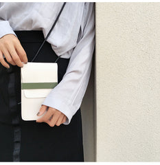 LEATHER WOMEN Small Phone SHOULDER BAG FOR WOMEN With Tassels