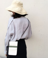 LEATHER WOMEN Small Phone SHOULDER BAG FOR WOMEN With Tassels