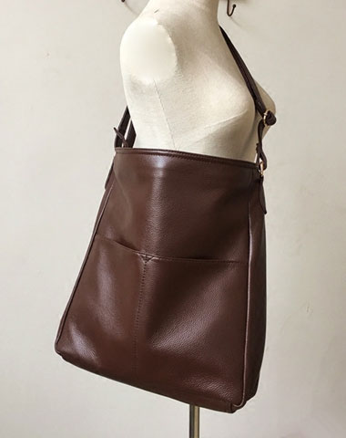 Genuine Leather Bag Handmade Shoulder Bag Crossbody Bag For Women - EverHandmade