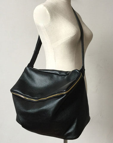 Genuine Leather Shoulder Bag Crossbody Bag Handbag Motorcycle Bag Purse For Women - EverHandmade
