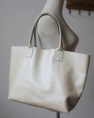 Black Stylish Cute Leather Tote Bag Puse Shoulder Bag Crossbody Tote For Women - EverHandmade