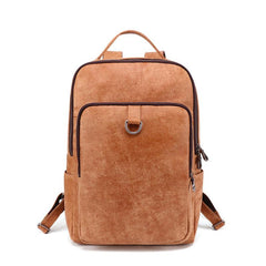 Vintage Brown Leather Men's Backpack School Backpack College Backpack For Men