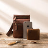 Leather Belt Pouch Belt Cases Mens Waist Bag Shoulder Bag for Men