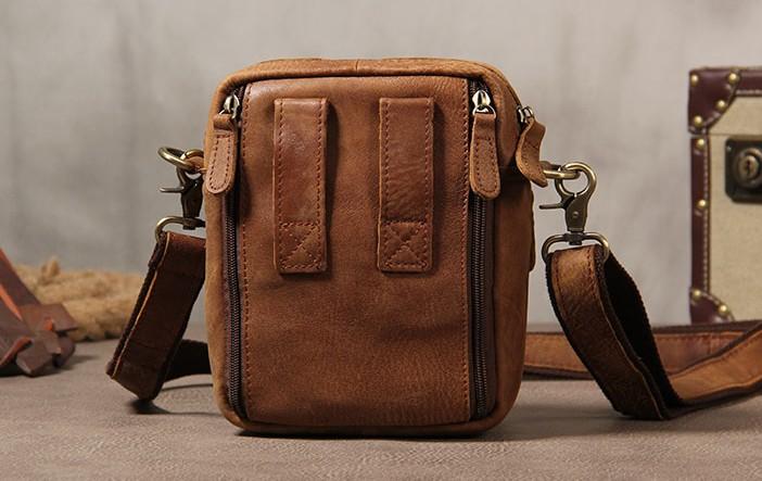 Buy Gift for Men Crossbody Leather Bag Hip Bag Fanny Pack Online
