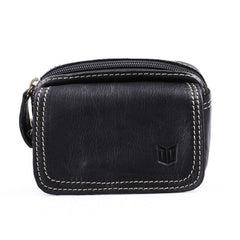 Leather Belt Pouch Mens Small Waist Cases Waist Bag for Men