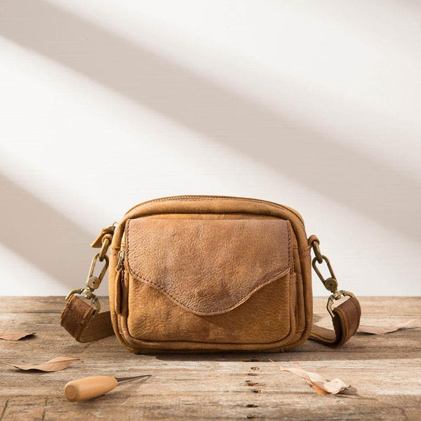 Leather Belt Pouch Phone Case Mens Waist Bag Shoulder Bag for Men HB01981027