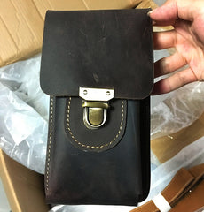 Cool Leather Belt Pouch for Men Waist Bag BELT BAGs For Men