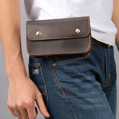 Cool Leather Belt Pouches for Men Waist Bag BELT BAG For Men