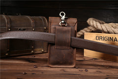 Cool Leather Belt Pouch for Men Waist Bag BELT BAGs For Men