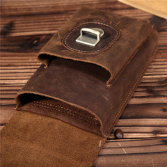 Cool Leather Belt Pouch for Men Waist Bag BELT BAGs For Men