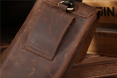 Cool Leather Belt Pouch for Men Waist Bag BELT BAGs For Men