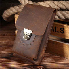 Cool Leather Belt Pouch for Men Waist Bag BELT BAGs For Men