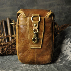 Cool Leather Belt Pouch for Men Waist Bags BELT BAG For Men
