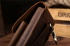 Cool Leather Belt Pouch for Men Waist Bag BELT BAGs For Men