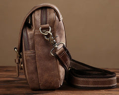Leather Belt Pouch for Men Waist Bag BELT BAG Cell Phone Holsters Shoulder Bag For Men