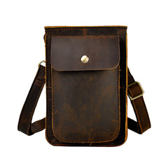 Leather Belt Pouch for Men Waist Bag Cell Phone Holster BELT BAG Shoulder Bag For Men