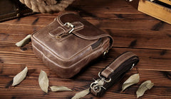 Leather Belt Pouch for Men Waist Bag BELT BAG Cell Phone Holsters Shoulder Bag For Men
