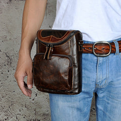 Leather Belt Pouch for Men Waist Bag BELT BAG Shoulder Bag For Men