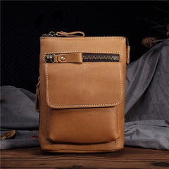 Leather Cell Phone Holster Belt Pouch for Men Waist Bag BELT BAG Shoulder Bag For Men