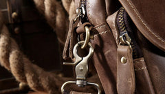 Leather Belt Pouch for Men Waist Bag BELT BAG Cell Phone Holsters Shoulder Bag For Men