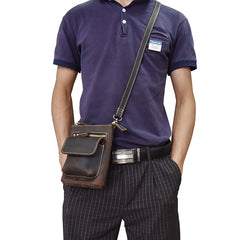 Leather Cell Phone Holster Belt Pouch for Men Waist Bag BELT BAG Shoulder Bag For Men