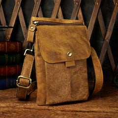 Leather Cell Phone Holster Belt Pouch for Men Waist Bags BELT BAGs Shoulder Bag For Men