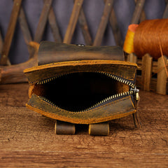 Leather Belt Pouch for Men Waist Bag Cell Phone Holster BELT BAG Shoulder Bag For Men