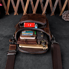 Leather Belt Pouch for Men Waist Bag BELT BAG Shoulder Bag For Men