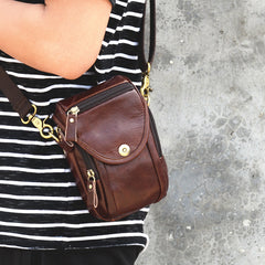 Leather Cell Phone Holster Belt Pouch for Men Waist Bags BELT BAG Shoulder Bag For Men