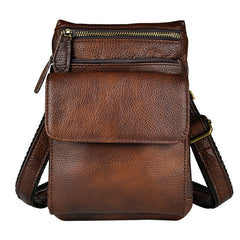 Leather Belt Pouch for Men Waist Bag BELT BAG Cell Phone Holster Shoulder Bag For Men