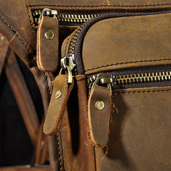 Leather Belt Pouch for men Waist Bag BELT BAG Shoulder Bag For Men