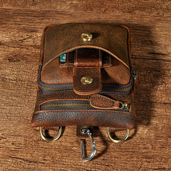 Leather Mens Belt Pouch Waist Bag BELT BAG Shoulder Bag For Men