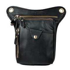 Leather Mens Belt Pouch Phone Waist Bag BELT BAG Shoulder Bag For Men