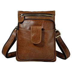 Leather Mens Belt Pouch Waist Bag BELT BAG Shoulder Bag For Men