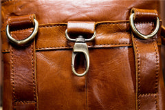 Mens Leather Belt Pouch Shoulder Bag Waist Bag BELT BAG For Men