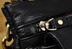 Small Leather Mens Belt Pouch Waist Bag Shoulder Bag BELT BAG For Men